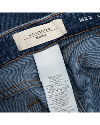 Max Mara Spodnie jeansowe szerokie