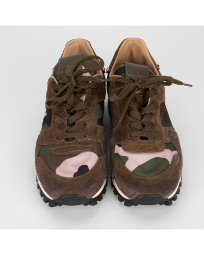 Valentino Buty sportowe moro brązowe