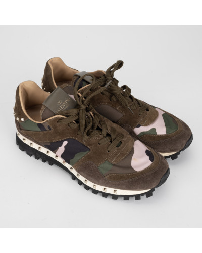Valentino Buty sportowe moro brązowe