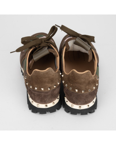 Valentino Buty sportowe moro brązowe