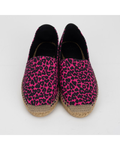 Saint Laurent rozowe espadryle