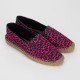 Saint Laurent rozowe espadryle