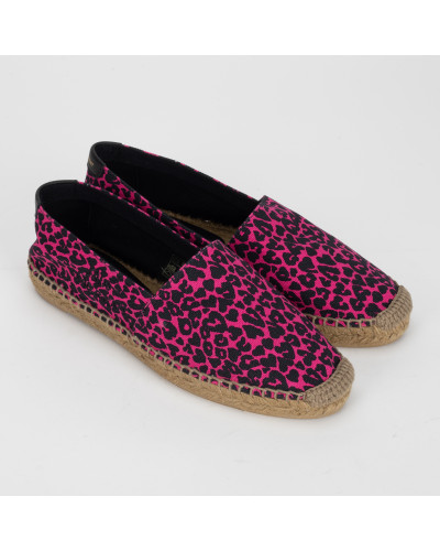 Saint Laurent rozowe espadryle