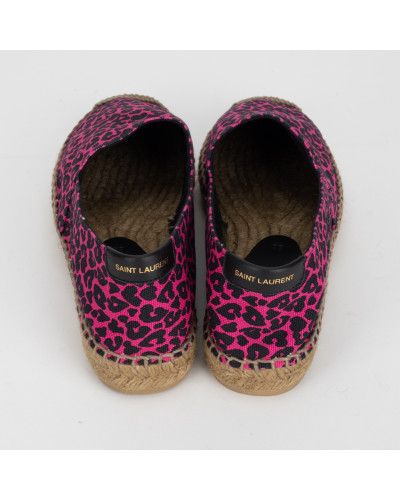 Saint Laurent rozowe espadryle
