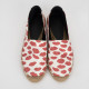 Saint Laurent  espadryle z ustami