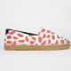 Saint Laurent  espadryle z ustami