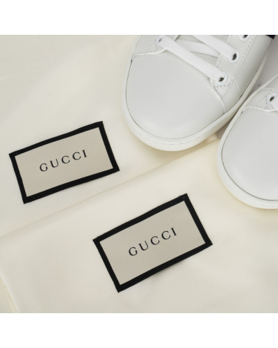 Gucci Buty ace bialy-granat