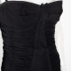 Dsquared2 Sukienka czrana obsiła z tiulem