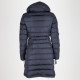 Moncler płaszcz granatowy