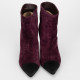Chanel  Buty fioletowe botki