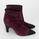 Chanel  Buty fioletowe botki