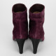 Chanel  Buty fioletowe botki