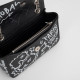 Balenciaga Torebka czarna z napisami