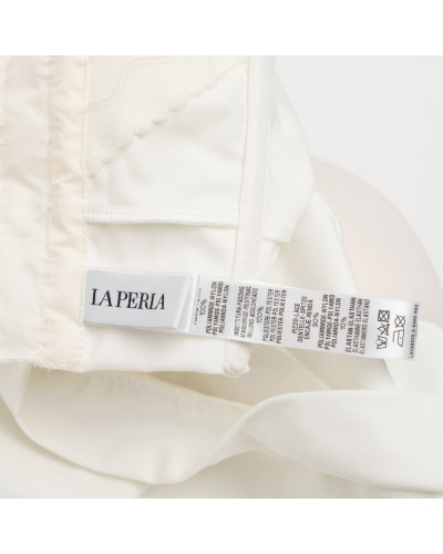 LA PERLA Sukienka biała