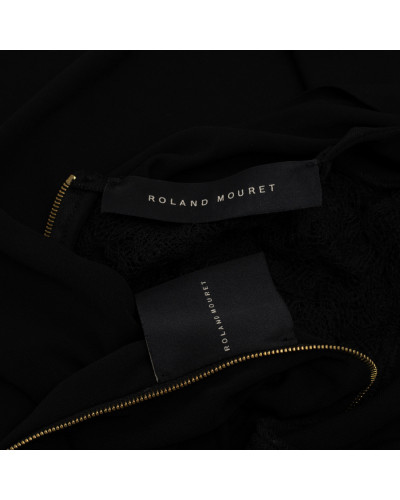 Roland Mouret Sukienka czarna dluga