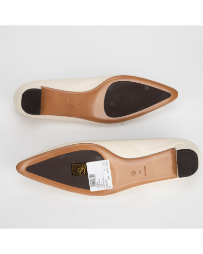 The Row Buty baleriny beżowe
