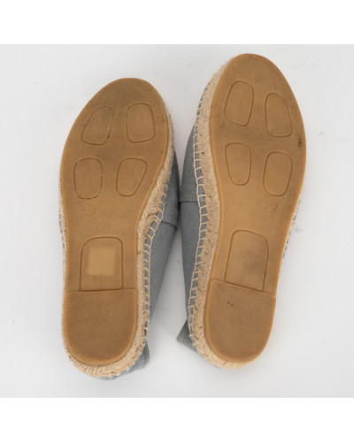 Kenzo Espadryle szare z neonem