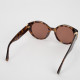 Fendi Okulary w monogram brązowe
