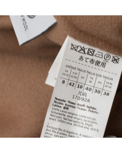 Max Mara Płaszcz beżowy płygi