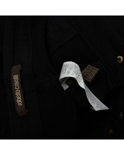 Roberto Cavalli Ubranie czarne jeansy