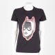 Iceberg T-shirt czarny z nadrukiem