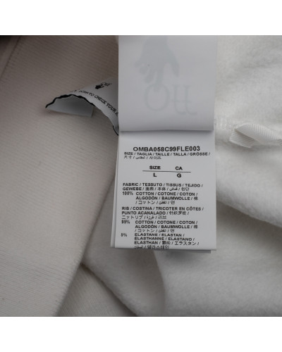 Off-White Bluza biała Mona Lisa