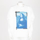 Off-White Bluza biała Mona Lisa