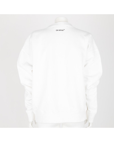 Off-White Bluza biała Mona Lisa