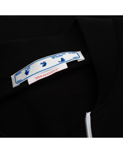 Off-White Bluza czarna z logo