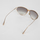 Dior Okulary złote kocie