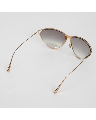 Dior Okulary złote kocie