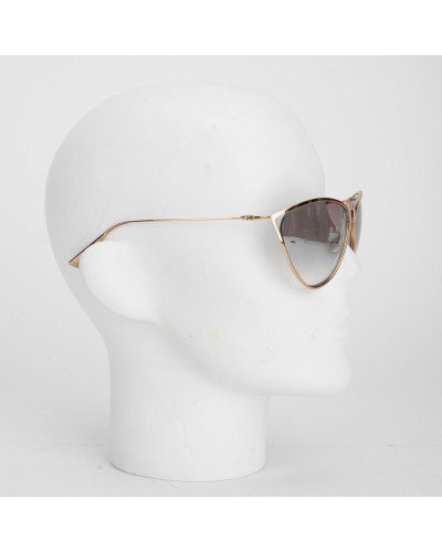 Dior Okulary złote kocie