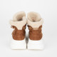 Casadei Buty brązowo-białe botki
