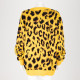 Versace Sweter zółty z logo