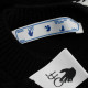 Off-White Sweter czarny z logo