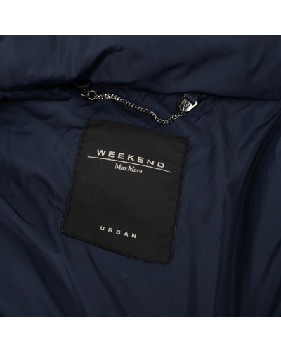 Max Mara Kurtka granatowa puchowa