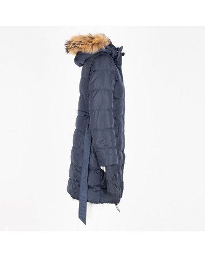 Max Mara Kurtka granatowa puchowa
