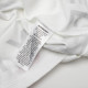 Burberry T-shirt biały z nadrukime XS