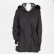 Michael Kors Kurtka czarna parka