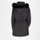Michael Kors Kurtka czarna parka