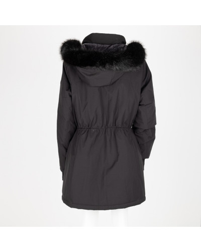 Michael Kors Kurtka czarna parka