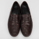 Gucci Buty brązowe loafersy