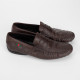Gucci Buty brązowe loafersy