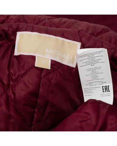 Michael Kors Parka bordowa
