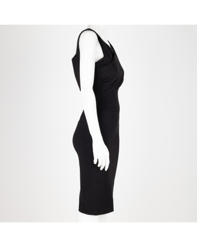 Trussardi Sukienka czarna dopasowana