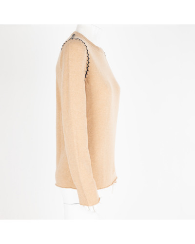 Salvatore Ferragamo Sweter beżowy