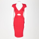 Herve Leger Sukienka czerwona