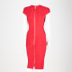 Herve Leger Sukienka czerwona