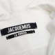 Jacquemus Ubranie sukienka koszulowa biała długa