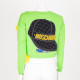 Moschino Ubranie zielony sweterek
